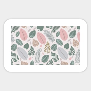 floral autumn pattern Sticker